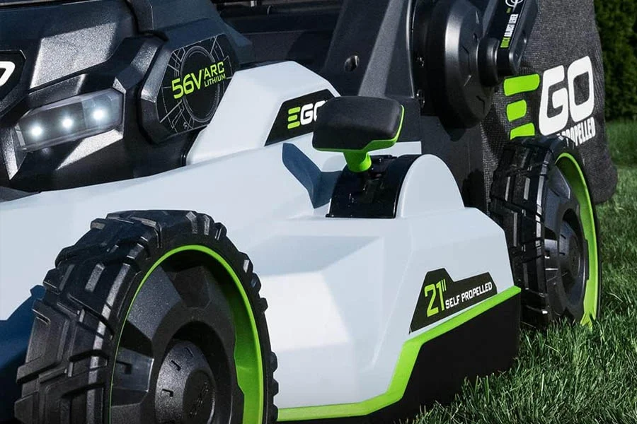 lawn mowing machine